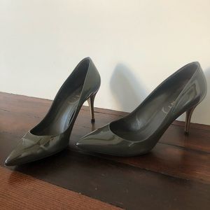 Yves Saint Laurent Patent Leather Pumps, Size 38